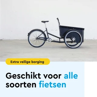 BRASQ Hondenfietskar Rood/Zwart 40kg Opvouwbaar