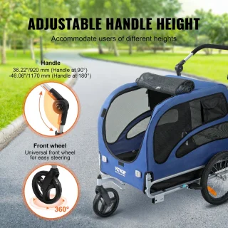 BTD Hondenfietskar Opvouwbaar 45 KG