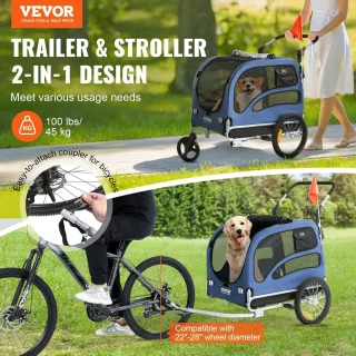 BTD Hondenfietskar Opvouwbaar 45 KG