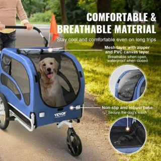 BTD Hondenfietskar Opvouwbaar 45 KG