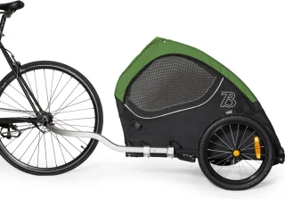 Burley Bark Ranger Fietskar Jogger Groen Zwart