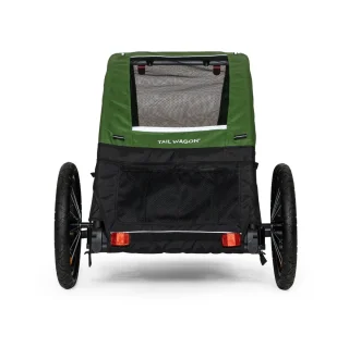 Burley Bark Ranger Fietskar Jogger Groen Zwart