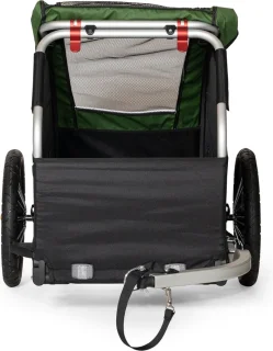 Burley Bark Ranger Fietskar Jogger Groen Zwart