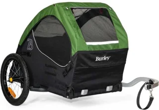 Burley Bark Ranger Fietskar Jogger Groen Zwart