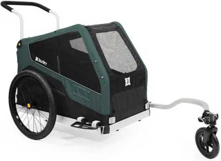 Burley Bark Ranger Fietskar Zwart Blauw