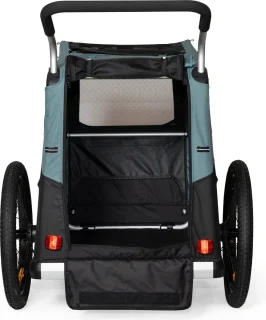 Burley Bark Ranger XL Fietskar Zwart Blauw
