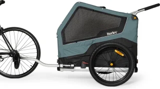 Burley Bark Ranger XL Fietskar Zwart Blauw