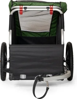 Burley Tail Wagon Hondenfietskar Groen/Zwart