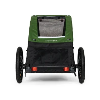 Burley Tail Wagon Hondenfietskar Groen/Zwart