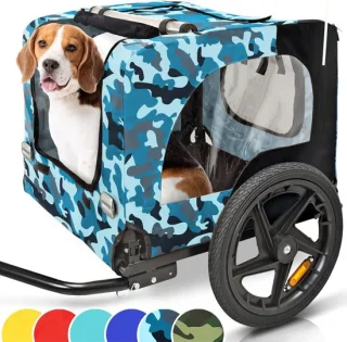 Samen fietsen, veilig en compact: Core® Hondenfietskar