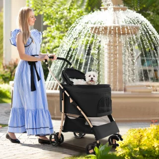 COSTWAY 3-in-1 hondenbuggy