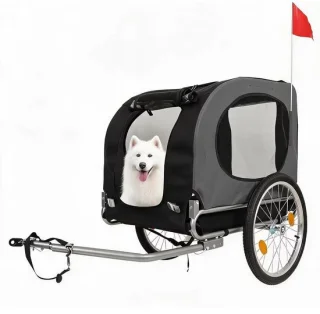 CreateEcom fietskar voor grote honden
