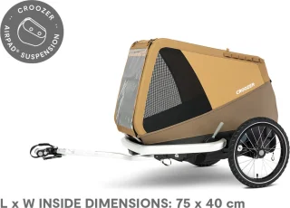 Croozer Dog Enna Fietskar L Zonsonderganggeel