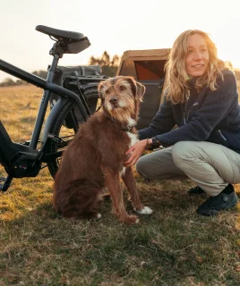Croozer Dog Tammo XXL Hondenfietskar Mosgroen