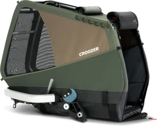 Croozer Enna L Fietskar Mosgroen