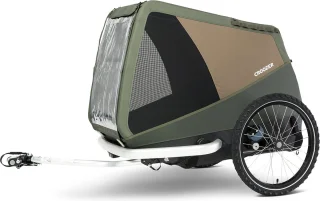 Croozer Mikke XL fietskar - mosgroen