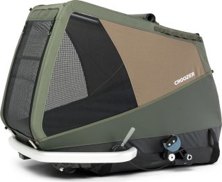 Wat vinden we goed aan de Croozer Mikke XL fietskar - mosgroen