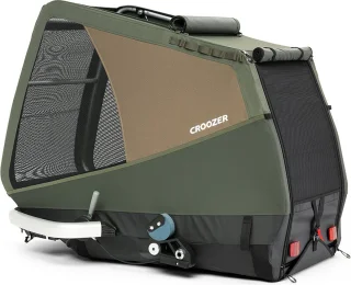 Croozer Mikke XL fietskar - mosgroen