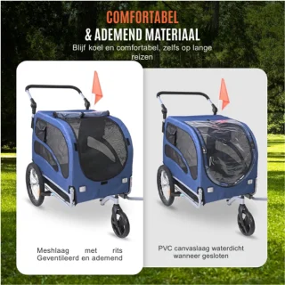 Dog Bike Trailer - Fietsaanhanger