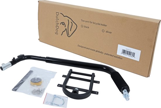 DoggyRide Fietskit Bagagedragerkop Britch Lite Zwart review