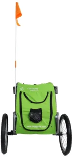 DoggyRide Mini 20 Cabin Fietskar Groen/Grijs