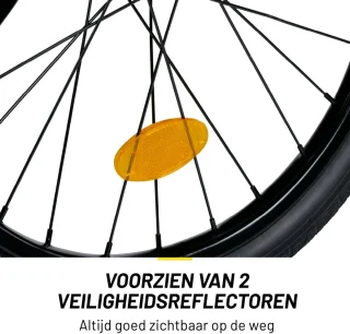 Dunlop Hondenfietskar Geel 40 kg