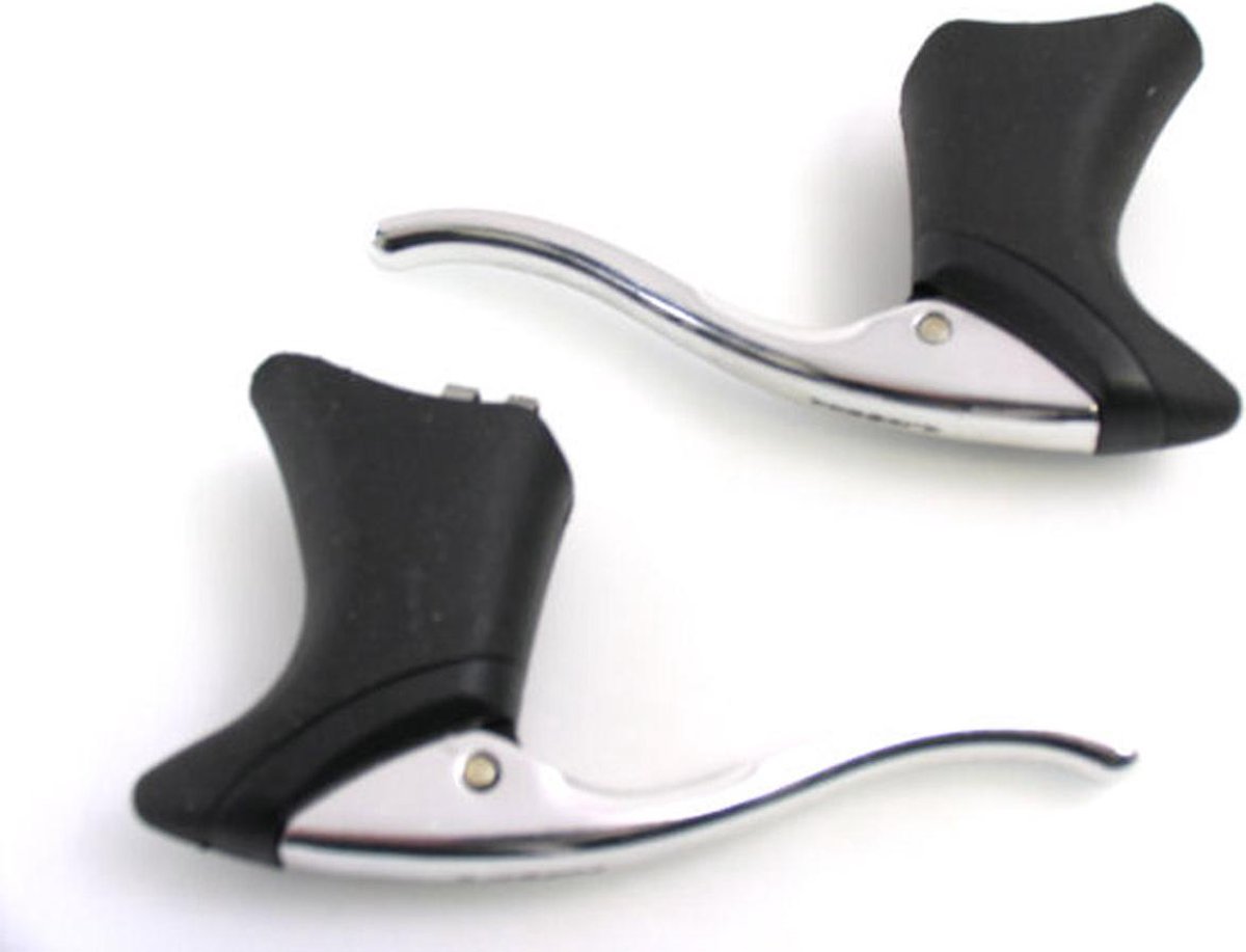 De Edge Race Aero remgreepset aluminium zilver in één oogopslag