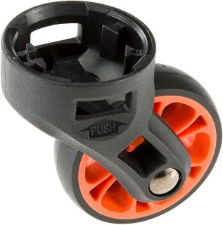 Ferplast Atlas Wieltjes 4 stuks zwart