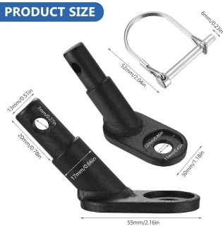 Fietsaanhanger koppeling