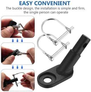 Fietsaanhanger koppeling