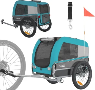Fietsaanhanger voor honden
