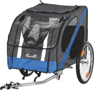 Fietsaanhanger voor honden