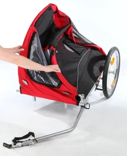 Fietskar 12816 Zwart/Rood