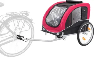 Fietskar 12816 Zwart/Rood