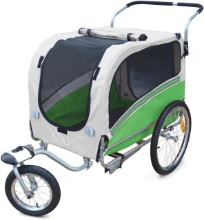 Fietskar en kinderwagen voor huisdieren