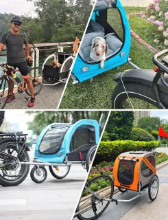 Fietskar Koppeling Trekhaak Adapter voor Hondenaanhanger