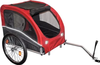 Fietskar Runner 2 rood/grijs 40 kg