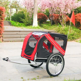 Fietskar voor honden