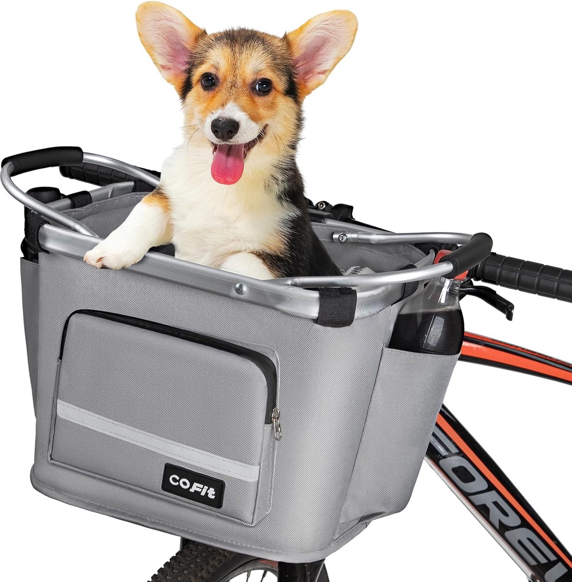 De Fietsman Hondenfietsmand Kleine Hond Elektrische Fiets in één oogopslag