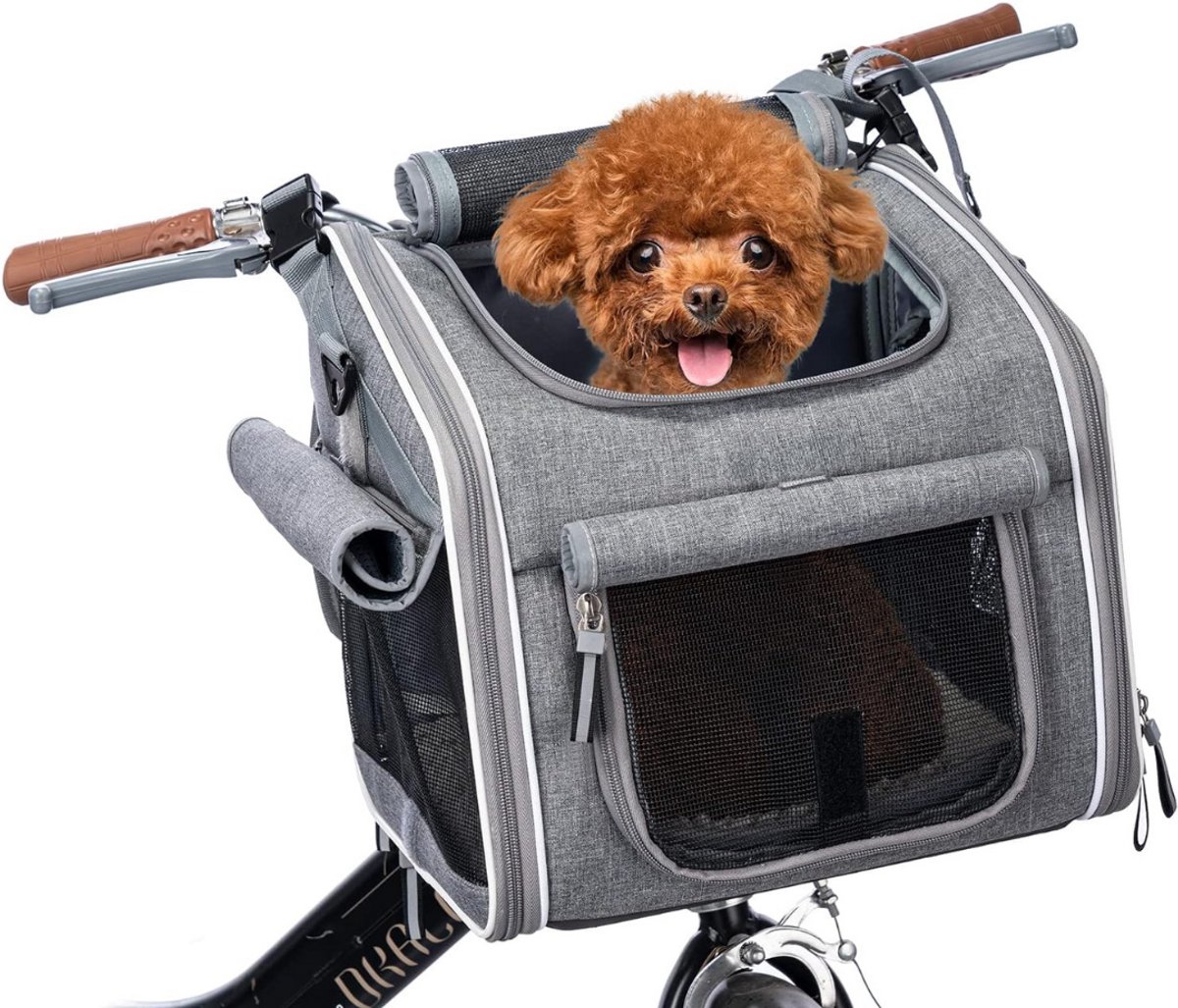 De Fietsman Hondenfietsmand voor Kleine Hond Elektrische Fiets in één oogopslag
