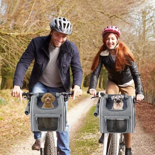 Fietsman Hondenfietsmand voor Kleine Hond Elektrische Fiets