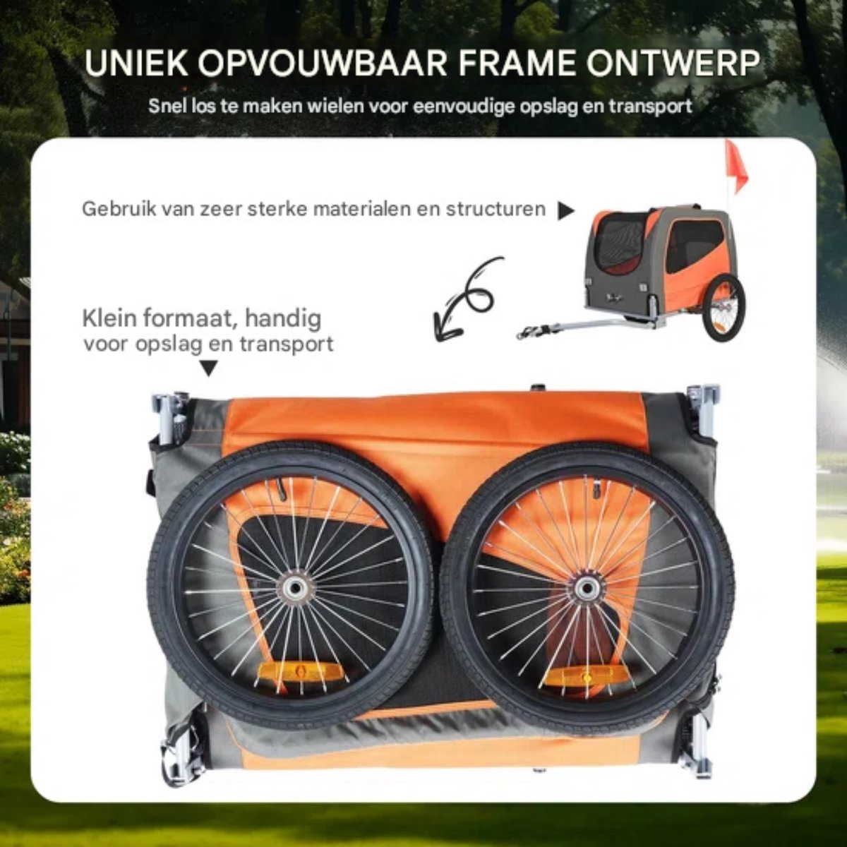 Honden Fietskar 40KG