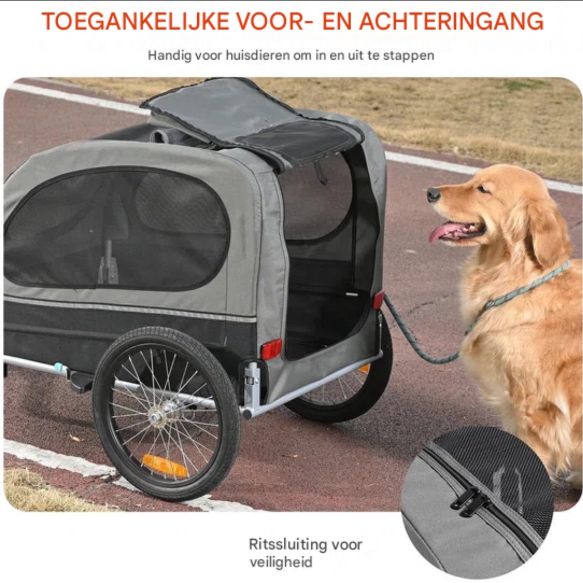 Honden Fietskar 40KG