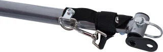 Honden Fietskar Wit/Zwart L130xB73xH90 cm