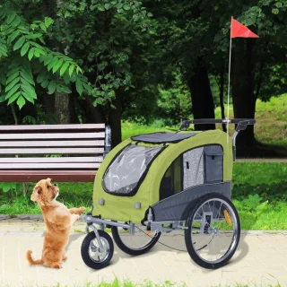 Hondenaanhanger Fietskar Jogging Universeel 155x83x108 cm