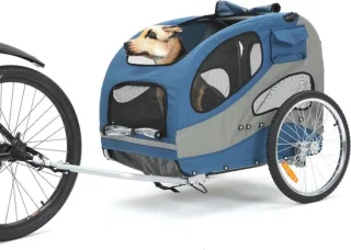 Hondenaanhanger voor fiets
