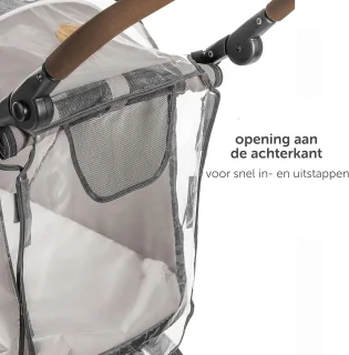 Hondenbuggy Regenhoes