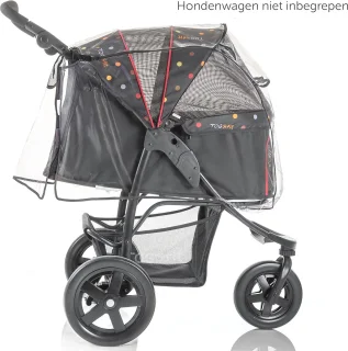 Hondenbuggy Regenhoes