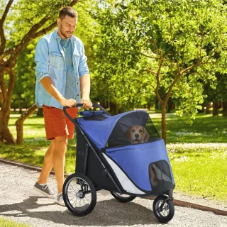 Hondenbuggy voor middelgrote en grote honden