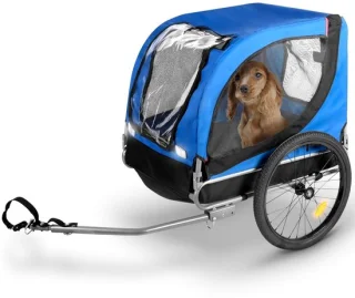 Hondenfietskar - 40 kg - Blauw